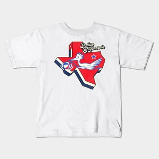 Defunct Dallas Chaparrals Basketball Kids T-Shirt